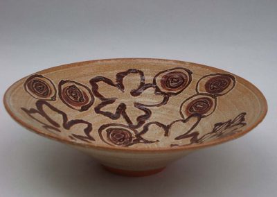 Margaret Tatton-Brown - Shallow bowl, inside decoration 27cm £33