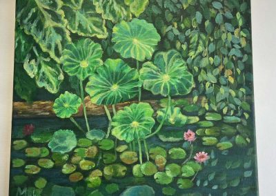 Naji Mehr - Kew garden - Acrylic - £60 - 30x30cm