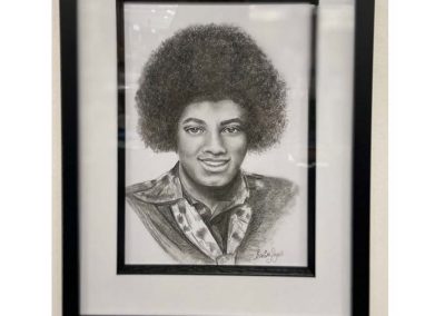 Michael Jackson Portrait By Benita Ambrose - Pencil £120