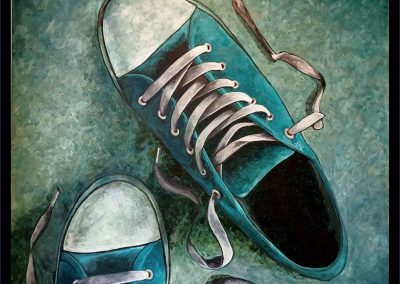 Sneakers - By Lisa Tompkins